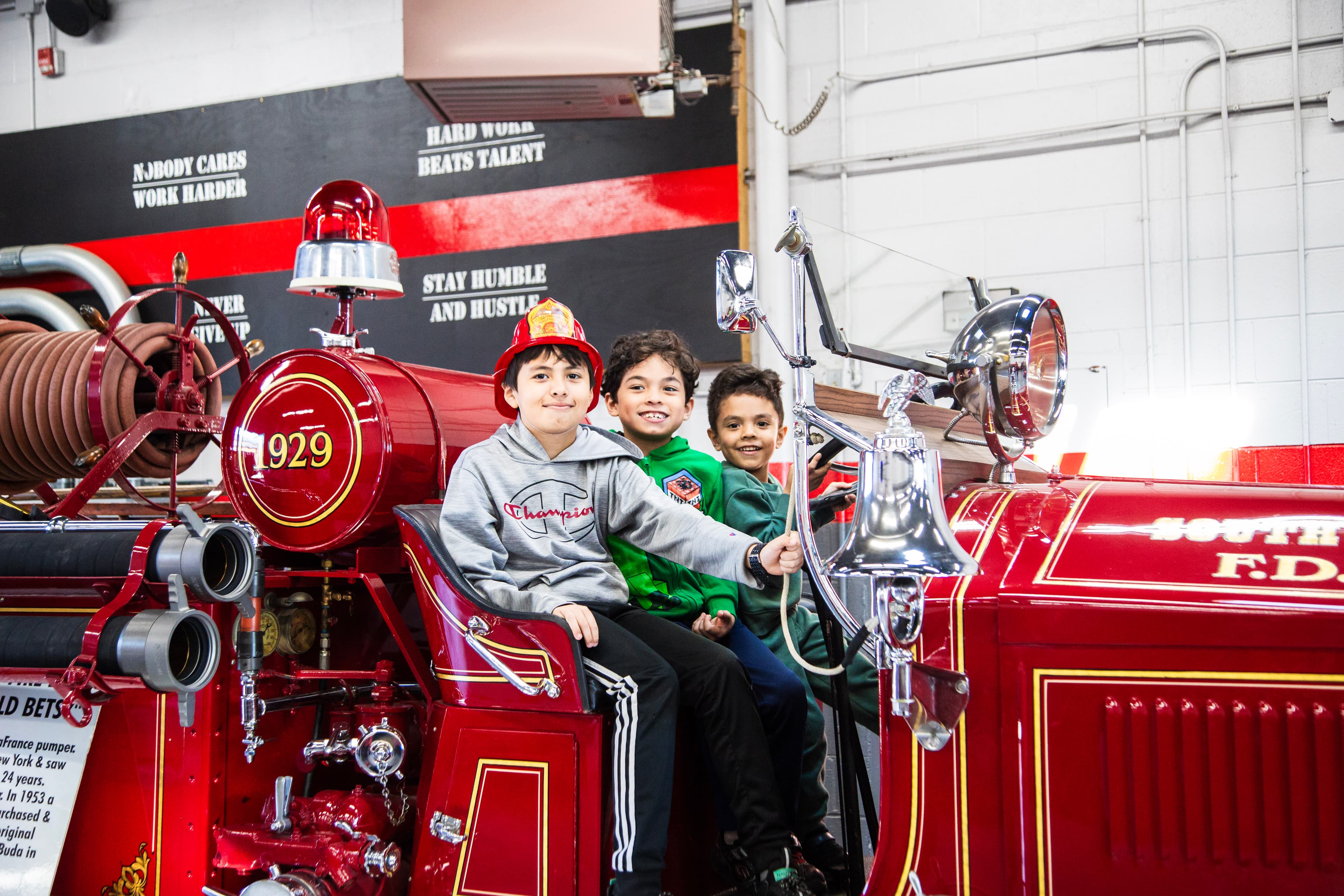 Fire Department Toy Drive card image