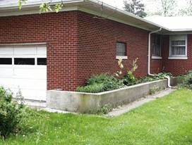 This home on the Little Calumet River has a floodwall to protect it from low level flooding.